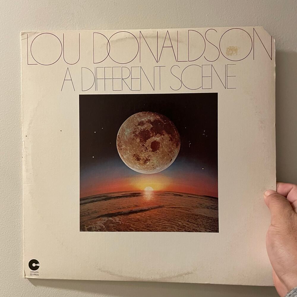 Lou Donaldson - A Different Scene LP vintage vinyl record